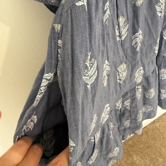 Old Navy Puffed Sleeve Tiered Swing Dress - Picture 9 of 12